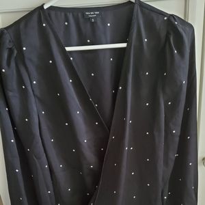 Stella and Dot Wrap Top